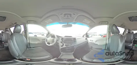 2014 Toyota Sienna Sport from USA, damaged, VIN 5TDXK3DC4ES419620